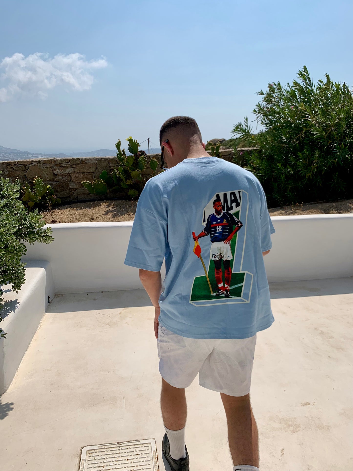Thierry Henry 1998 - Limited Tee - Powder Blue